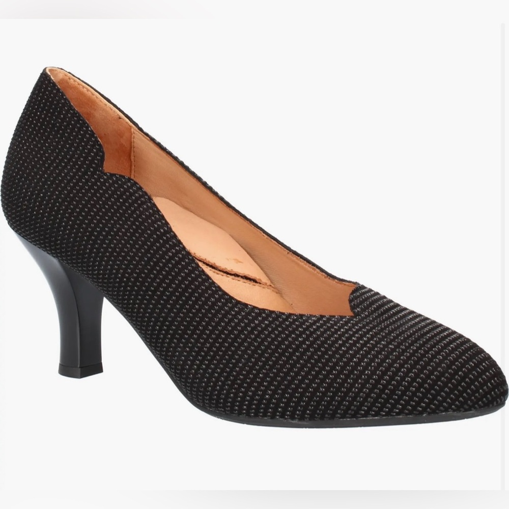 L'Amour Des Pieds - Bambell Pumps‎ In Color Black Raindrop Sz 8.5